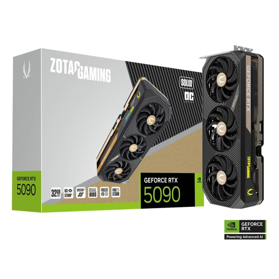 ZOTAC GAMING RTX 5090 SOLID OC 32GB